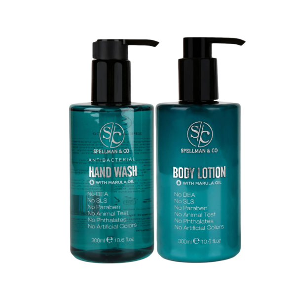 hand wash and body lotion